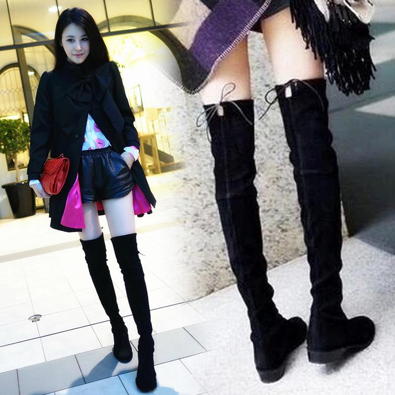 long boots look