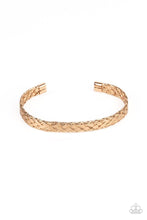 Load image into Gallery viewer, suz-bling-shop-cable-couture-gold-mens bracelet-paparazzi-accessories
