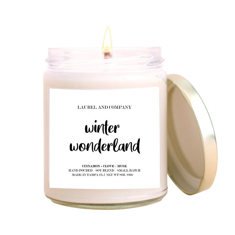 bath and body works winter wonderland candle