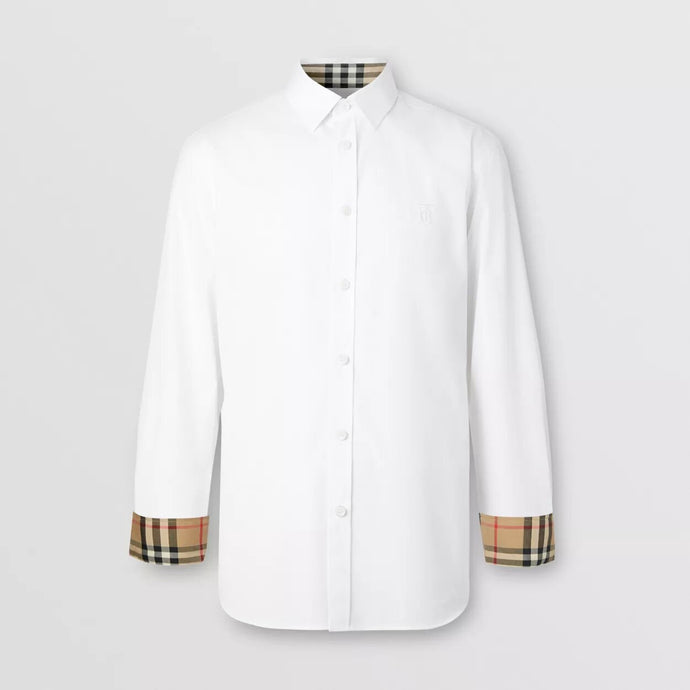 Camisas Burberry Camisa Blanca Para Mujer 40030361005OPTICWHITE |  