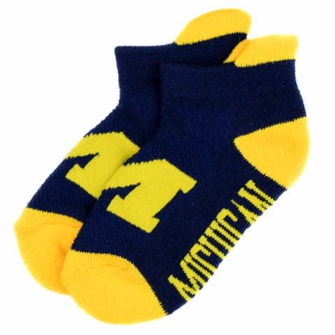  NCAA Michigan Wolverines Unisex Michigan Baby Qtr Sockmichigan  Baby Qtr Sock, Blue, Bax 12-24 Months : Sports & Outdoors