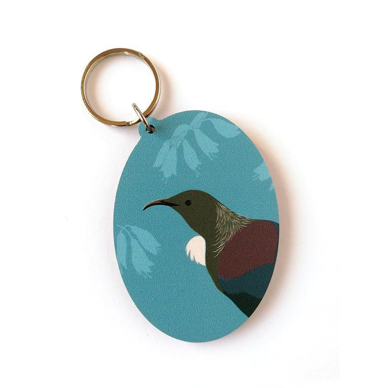 Wooden Keyring  - made in NZ