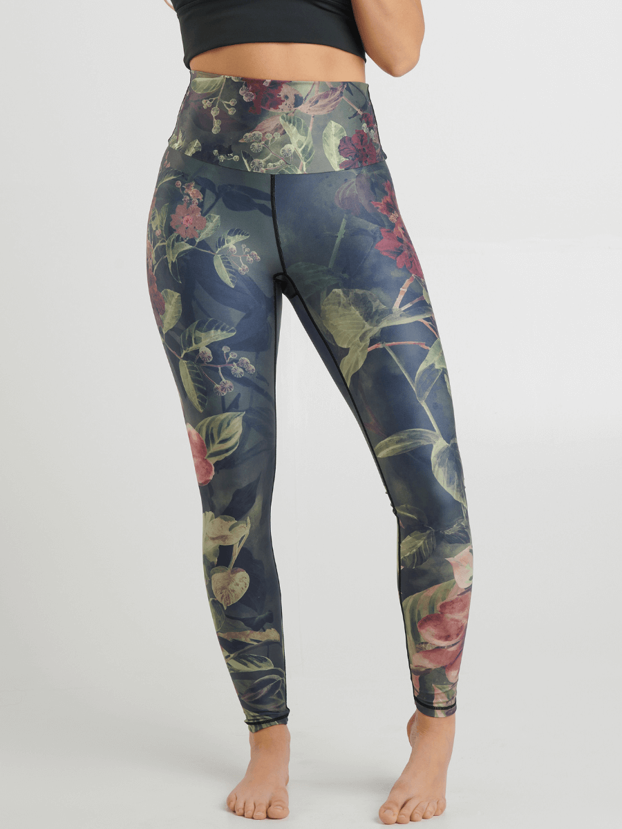 Legging de yoga femme - Aurores boréales – Löyly Yoga