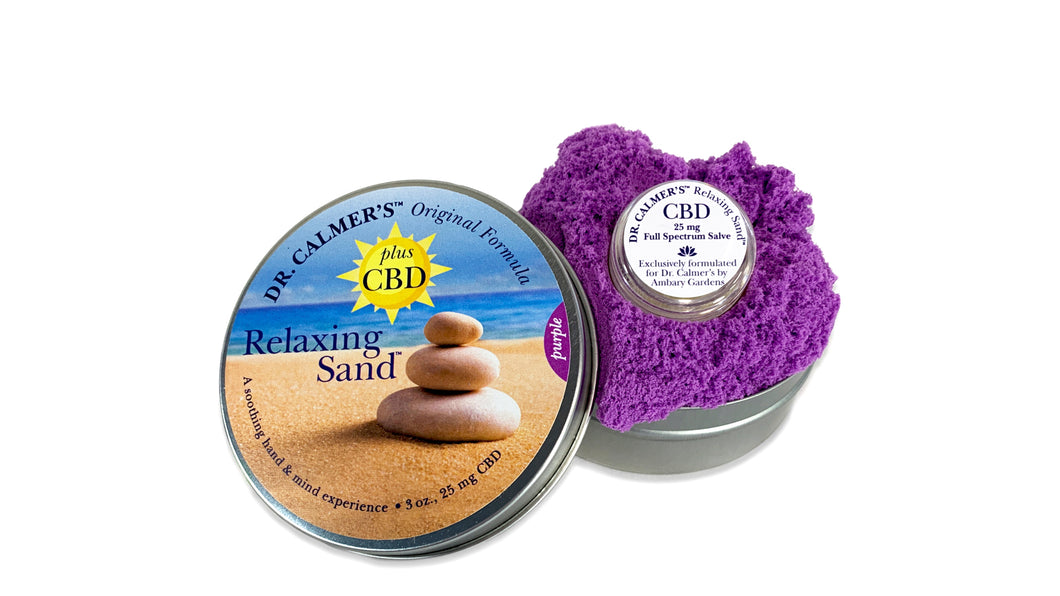 Relaxing Sand™ plus CBD (25mg Full-Spectrum) - Purple Velvet