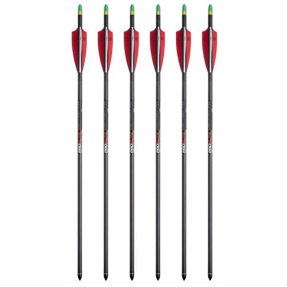 TenPoint ALPHA-NOCK Carbon Crossbow Arrows 20-inch 6 pack – Laurel Optics