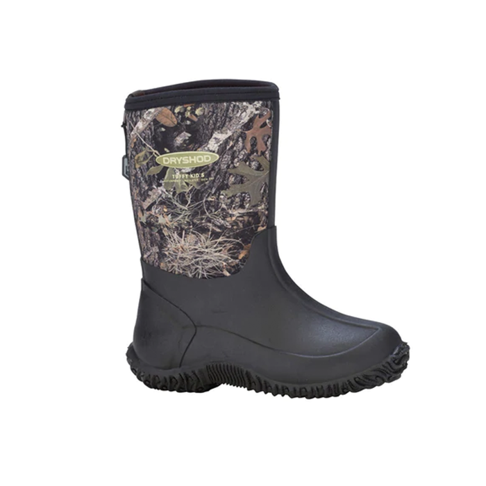 Dryshod Kids Tuffy Mid/Hi Camo/Bark Boots