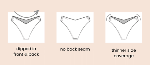 bikini bottoms that fit like underwear