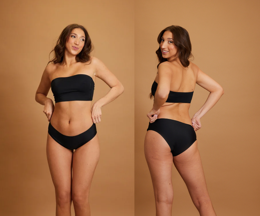 swimsuits that flatter, comfortable bathing suits, high hip swimsuit, best high waited bikini bottoms, comfortable swimwear, comfy swimsuits, non-cheeky swimsuits, most flattering swimsuit bottoms