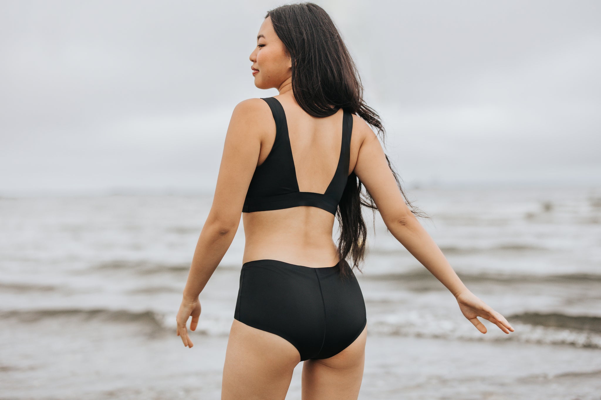 best swimwear for midsize, swimsuit bottoms that fit like underwear, bikini that covers low belly, plus size flattering swimwear