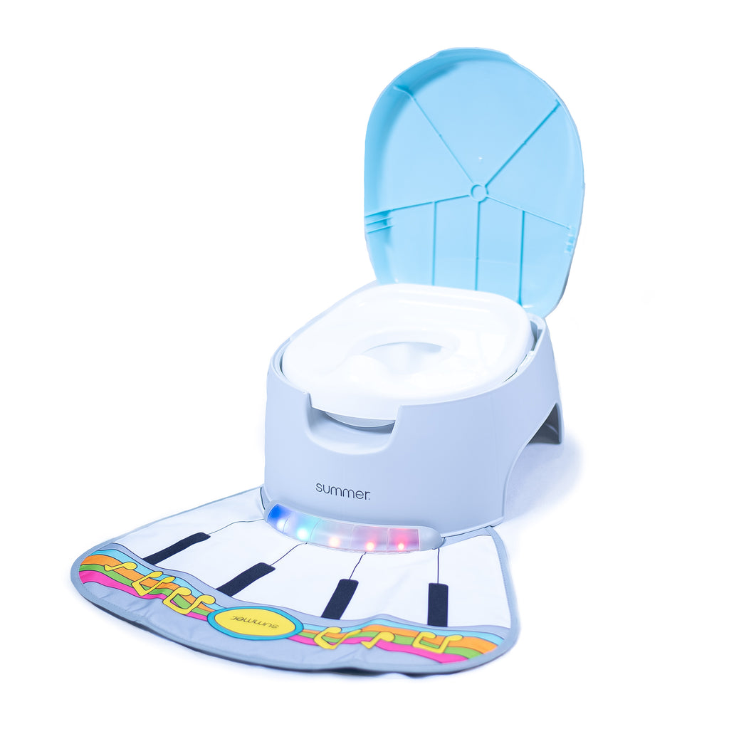 Summer My Size Potty with Flushing Sounds and Wipe Dispenser, White