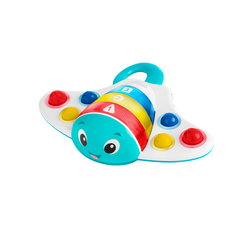 Baby Einstein Ocean Explorers Neptune’s Kick & Explore Musical Kick Pad and  Crib Toy
