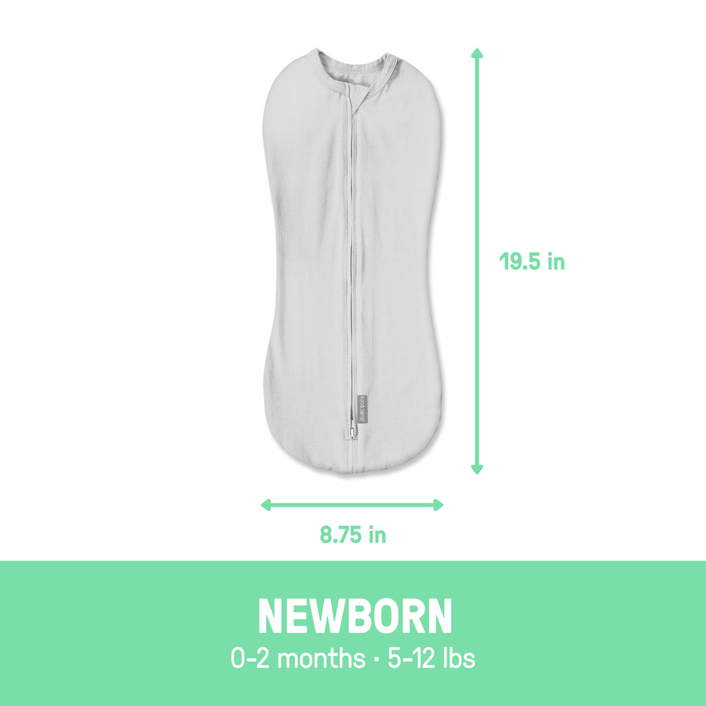  KIDIRA Swaddle for Newborns, Baby Swaddles 0-3 Months 5-13lb,  Arms Up Swaddle 0-3 Months Newborn with Moisture-Wicking Fabric, Promotes  Healthy Hip Development, 2-Way Zipper & Foot Buttons, 1Pack : Baby