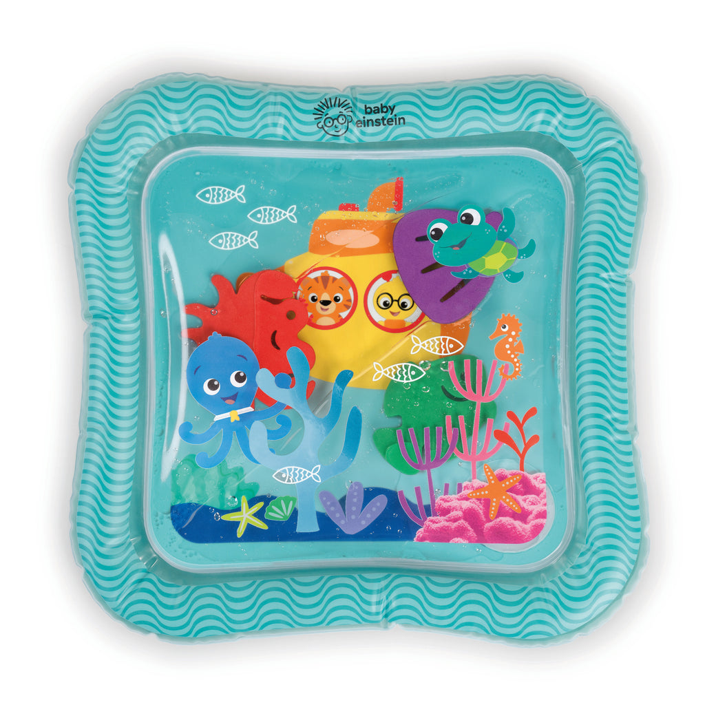 Baby Einstein Octopus Water Play Mat with Safety Fill Line - Activity &  Sensory Toy for Babies Newborn and up, Blue 