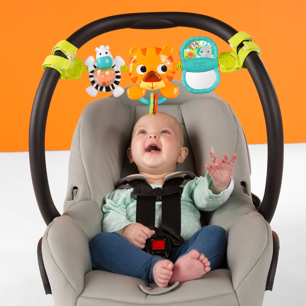 Bright Starts Pull, Play & Boogie™ jouet contrasté à suspendre