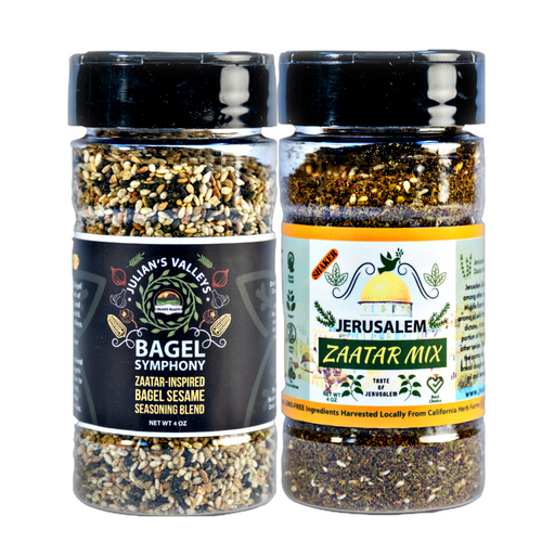 Zaatar-Inspired Everything Bagel Seasoning Blend By Julian's Valleys