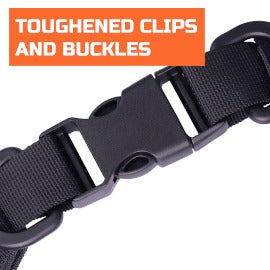 Waterproof dry bag toughened clips and buckles with rolltop seal and backpack straps