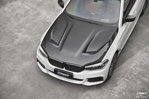 CMST Tuning Carbon Fiber Hood Bonnet for BMW F10 F18 5 Series 2011-201
