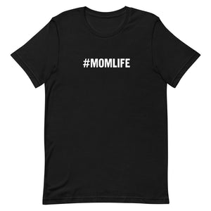 #momlife graphic t-shirt