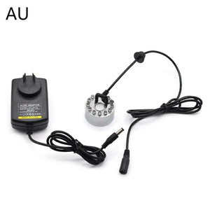 Ultrasonic Mist Maker Generator Fogger Nebulizer Water Fountain Pond 12 LED Atomizer Air Humidifier US/UK/EU/AU Plug 19QE - Remote Practice Managers