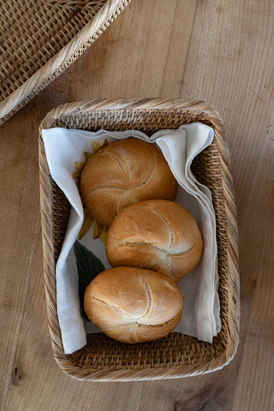 Cesta De Pan De Ratán - Cristina Oria