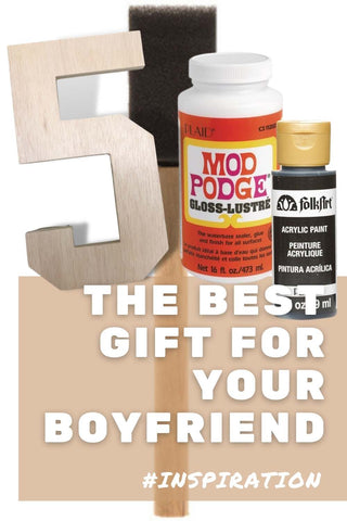 Best Gift For Your Boyfriend, Handmade Birthday Gifts for Boyfriend, How make a Collage Gift for Your Boyfriend on His Number