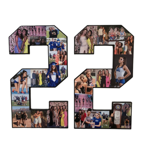 Senior Night Collage GIft For Cross Country and Track Runners