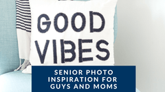 Essential items for your senior photo shoot: Mom.