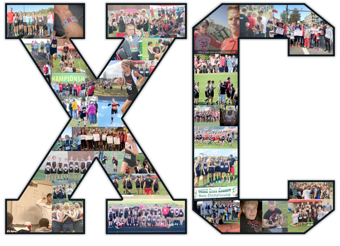 Cross Country Gift Photo Collage on XC letters.