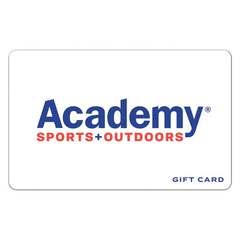 Easy gift for football fan boy: Academy Sports Gift Card, also a great gift for gifts for fantasy football lovers