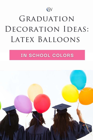 Graduation Balloons for graduation decor