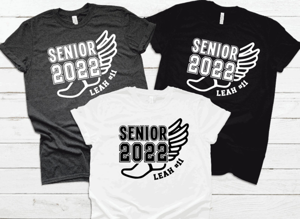 Senior Night T-shirts for seniors and parents make the night even more for seniors.