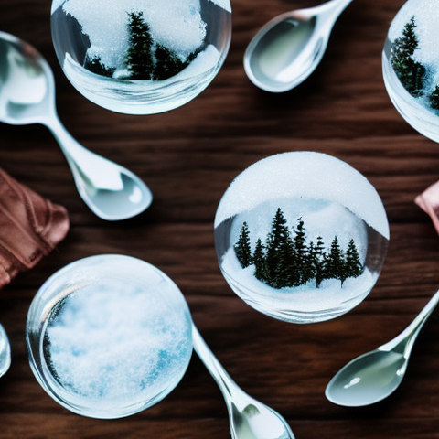 spoons and snow globes and other fun hobbies can be a part of your senior photo shoot!