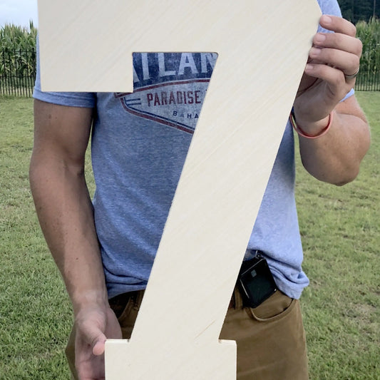 3 Foot Letters | Giant Wooden Letters | Great Quality!