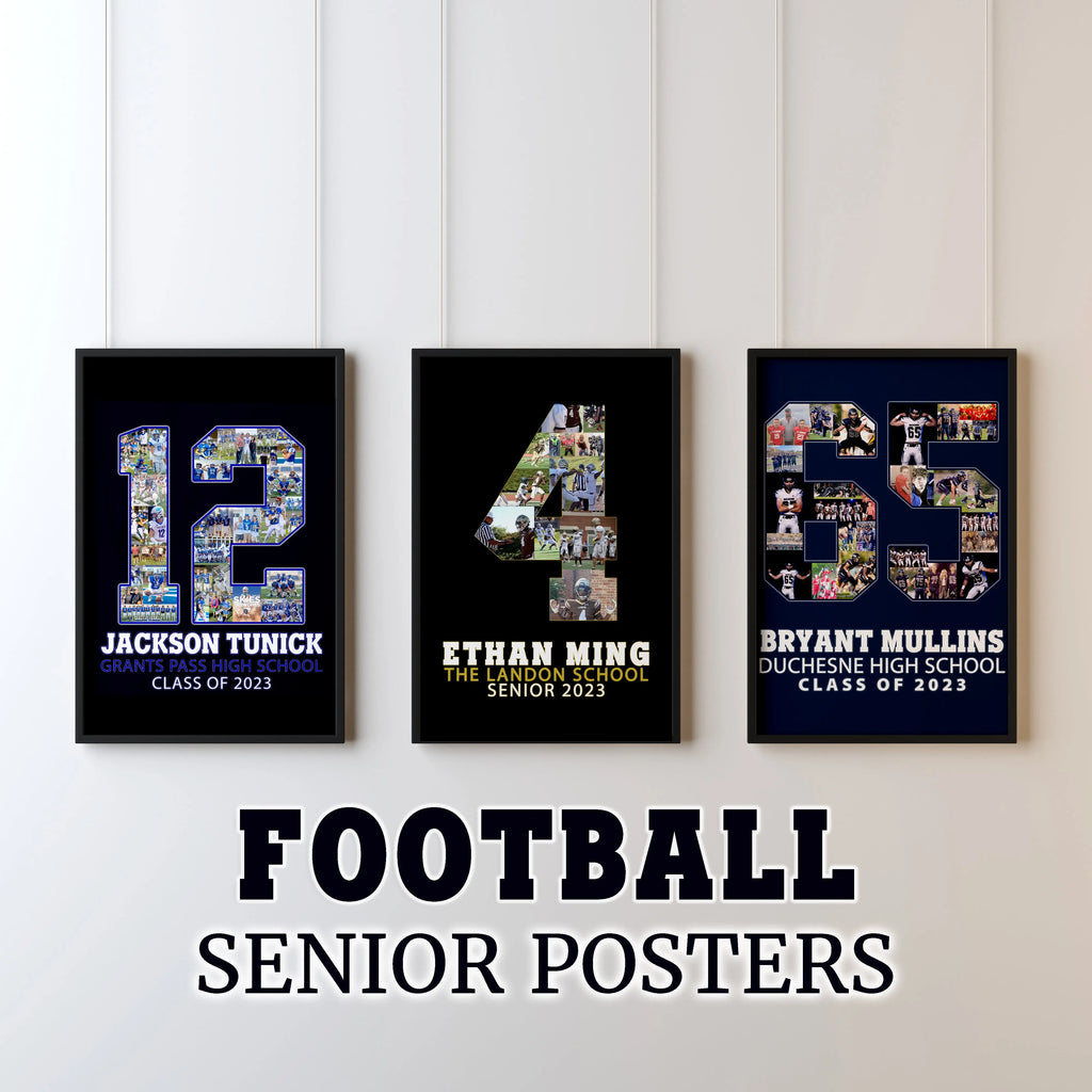 High School Senior Night Gift Idea Football Baseball Basketball