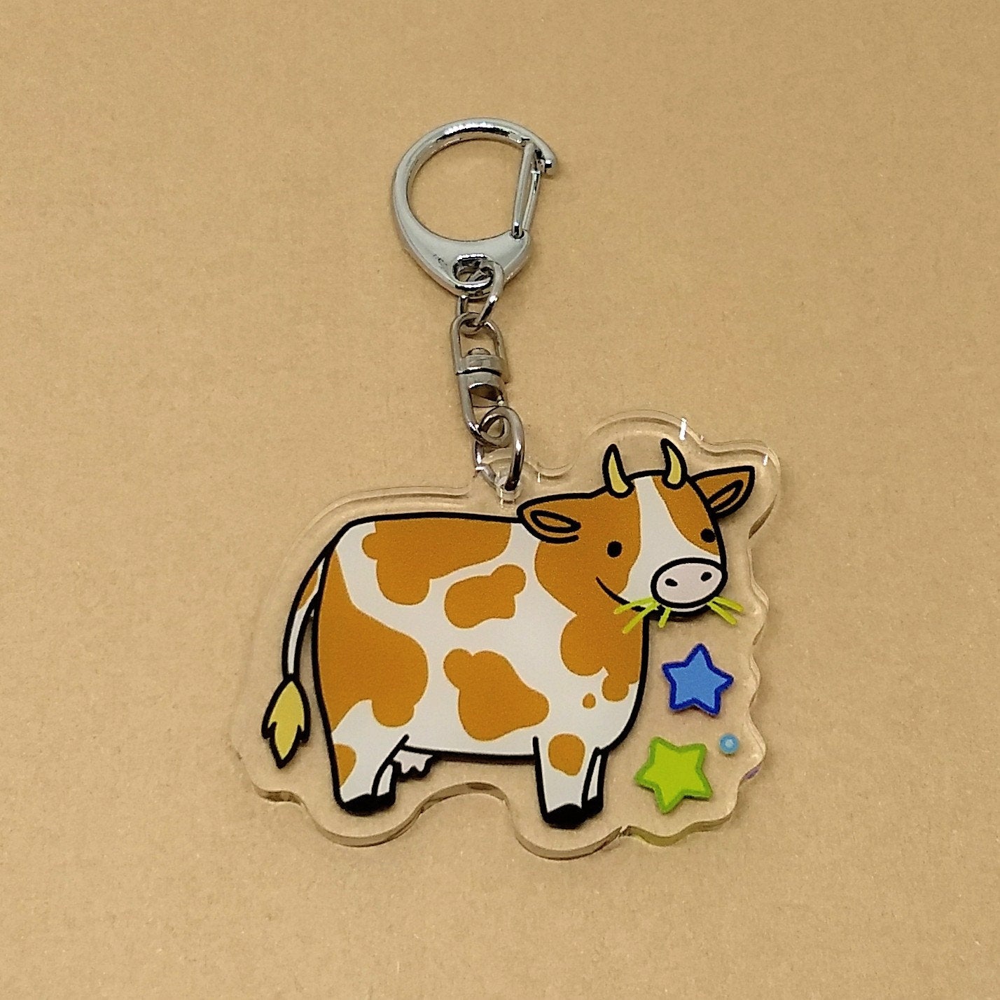 Cow Keychain SVG: An Udderly Charming Accessory