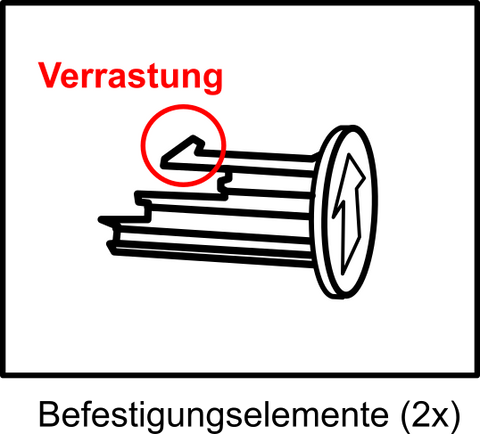 KUEFA-CLIP-Verrastung-Befestigungselement