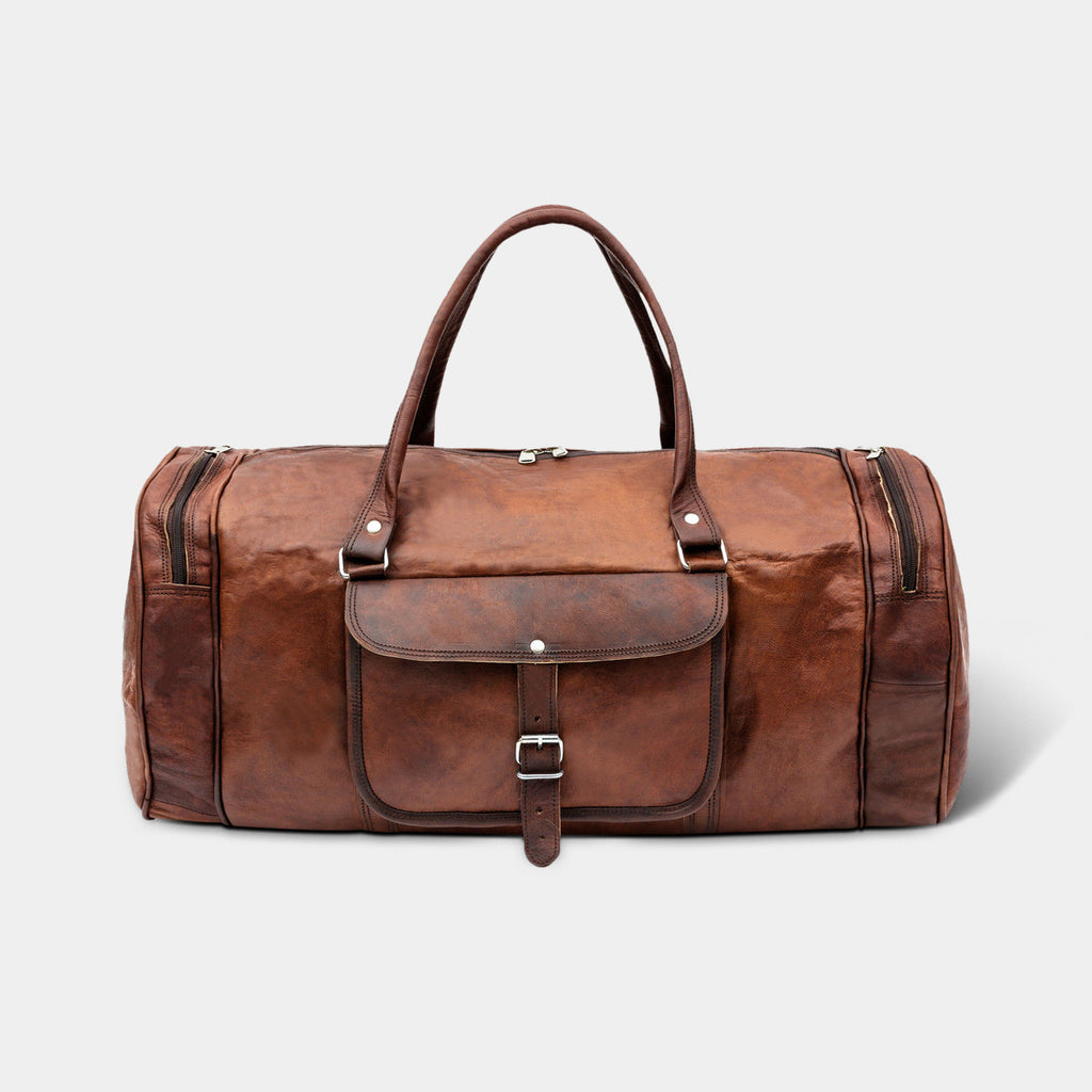 Portland Men's Leather Travel Bag 