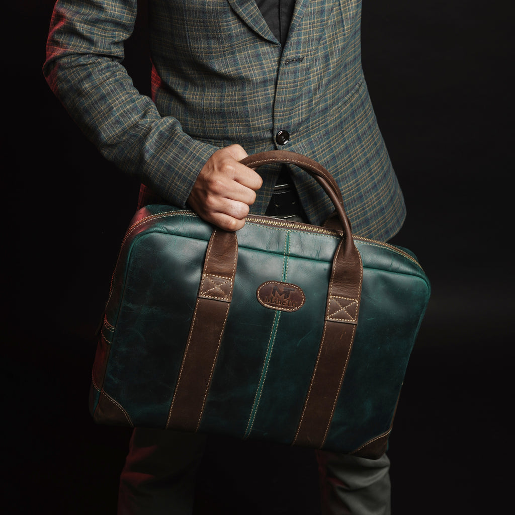 MORENO : office bag / briefcase, man / woman, in buffered leather