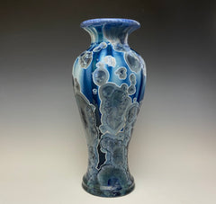 Crystalline vase by Lindsey Epstein 