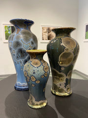 Crystalline Galaxy Vases Lindsey Epstein 