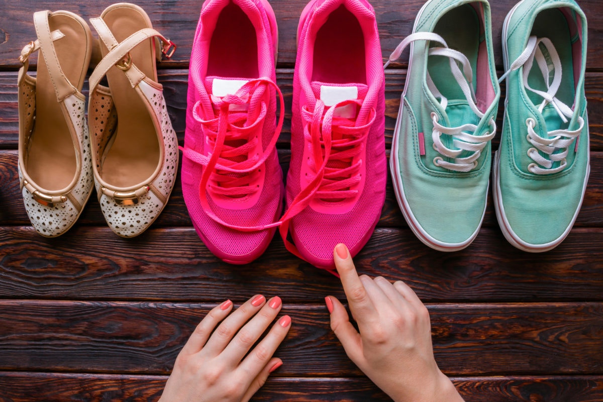  Mädchen Auswahl Schuhe