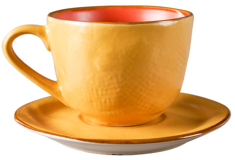 Novità Home - Tazza Mug - 6 Colori Assortiti - L. 9.5 cm, P. 9.5 cm, A. 11  cm