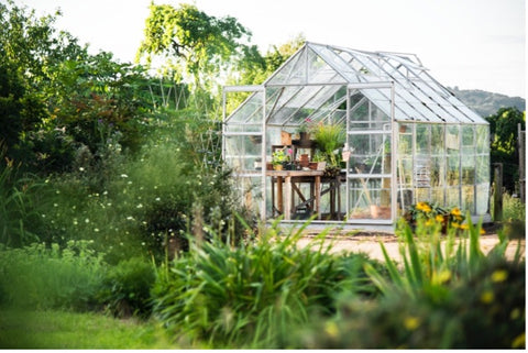 Extruded acrylic greenhouse