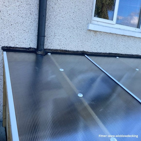 Using Tack Band Foil for lean-to roof in Ireland | Plastic Solutions Ireland