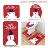 Christmas Bathroom Toilet Mat Navidad 2020 Merry Christmas