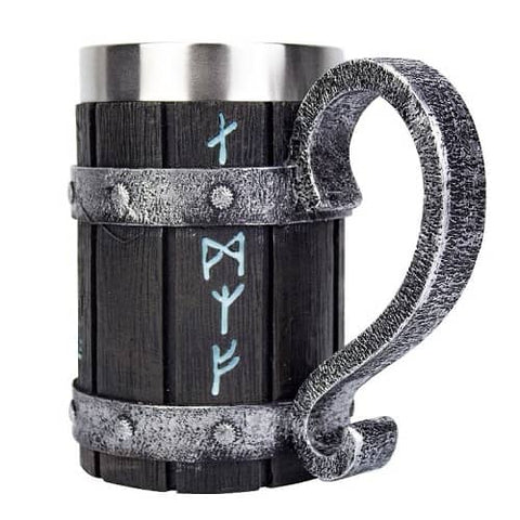 Chope à bière runes vikings