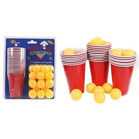 beer pong kit pour jouer