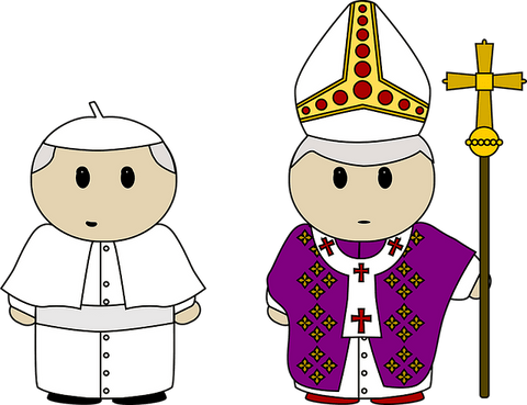 Pape et prêtre