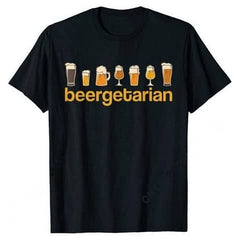 T shirt homme bière Beergetarian cadeau