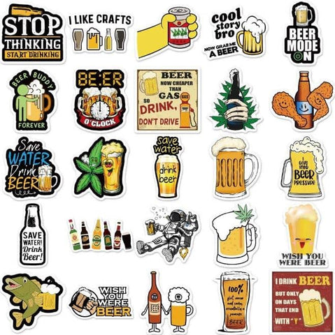 Stickers deco murale bar a biere